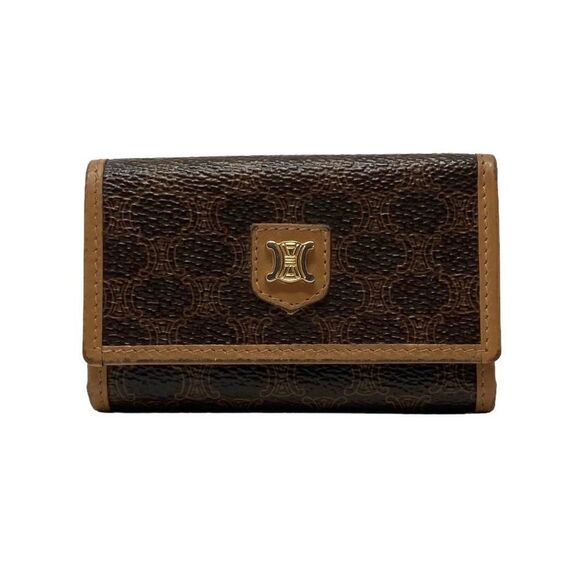 Celine Macadam 6 Ring Key Holder - Picture 1 of 6